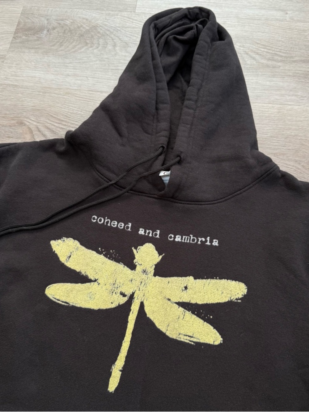 Vintage Coheed And Cambria Hoodie Sweatshirt Pullover Y2K Rock Emo Band Mens L